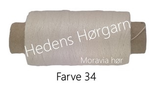Moravia Hør 50/4 farve 34 Halv bleget